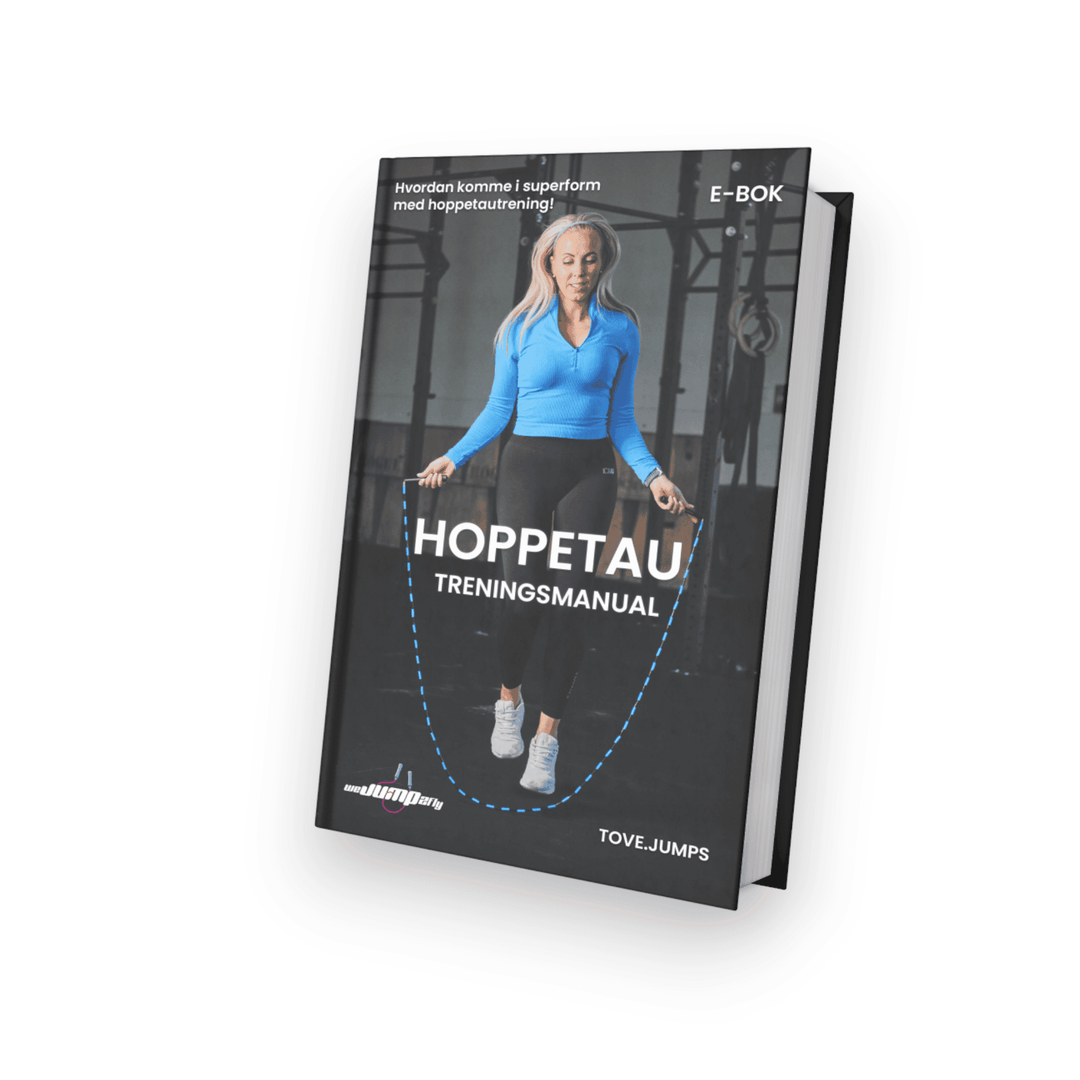 E-bok: Hvordan komme i superform med hoppetau trening? - WeJump2Fly