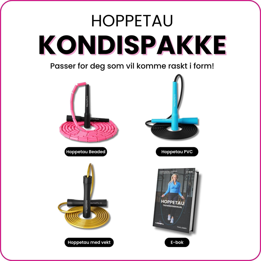 Hoppetau Kondispakke - WeJump2Fly