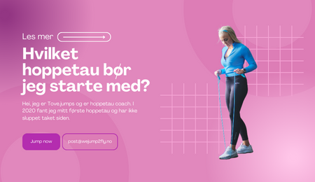 Hvilket hoppetau bør jeg velge? - WeJump2Fly