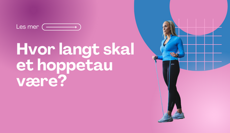 Hvor langt skal et hoppetauet være? - WeJump2Fly