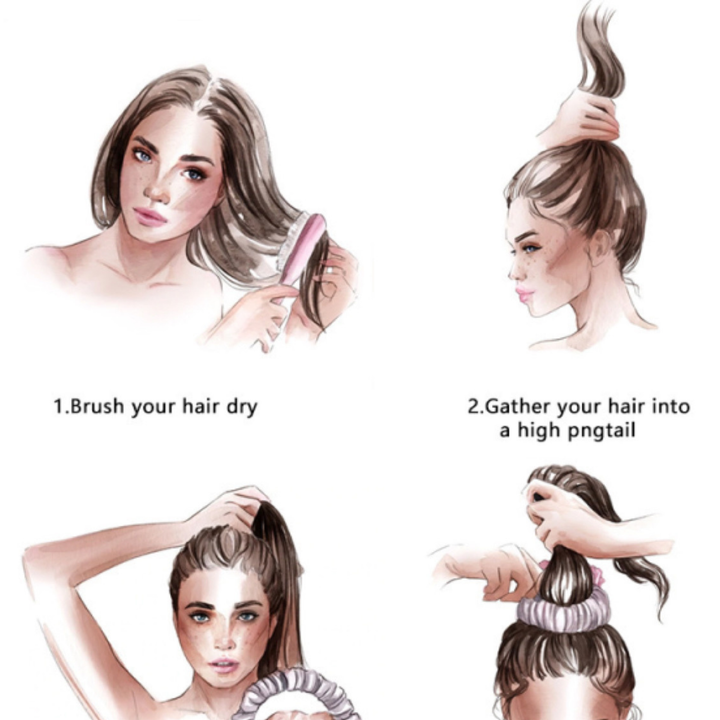 Heatless curls
