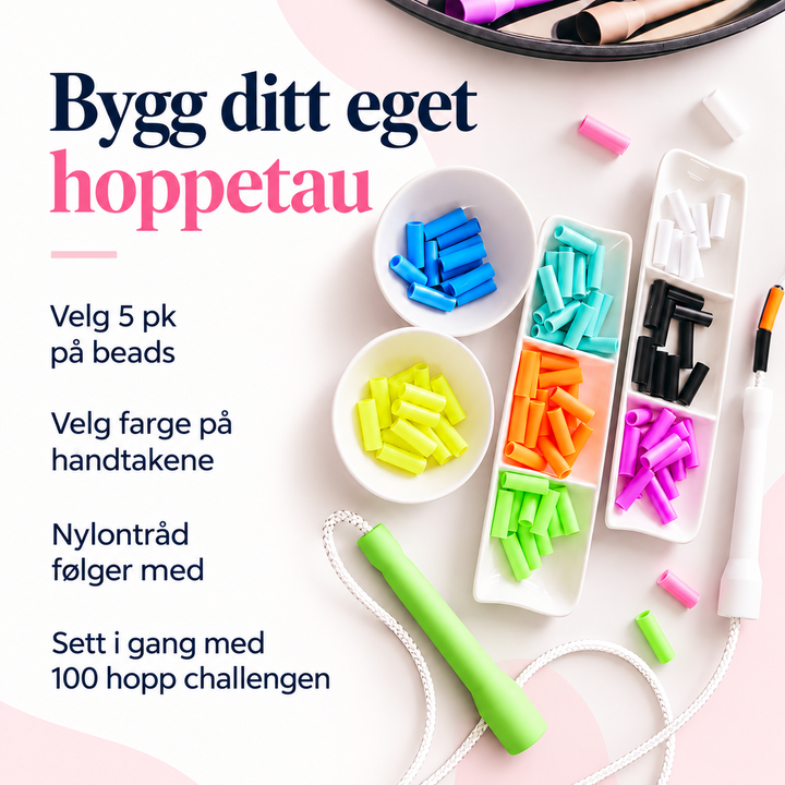 Bygg ditt hoppetau til voksne