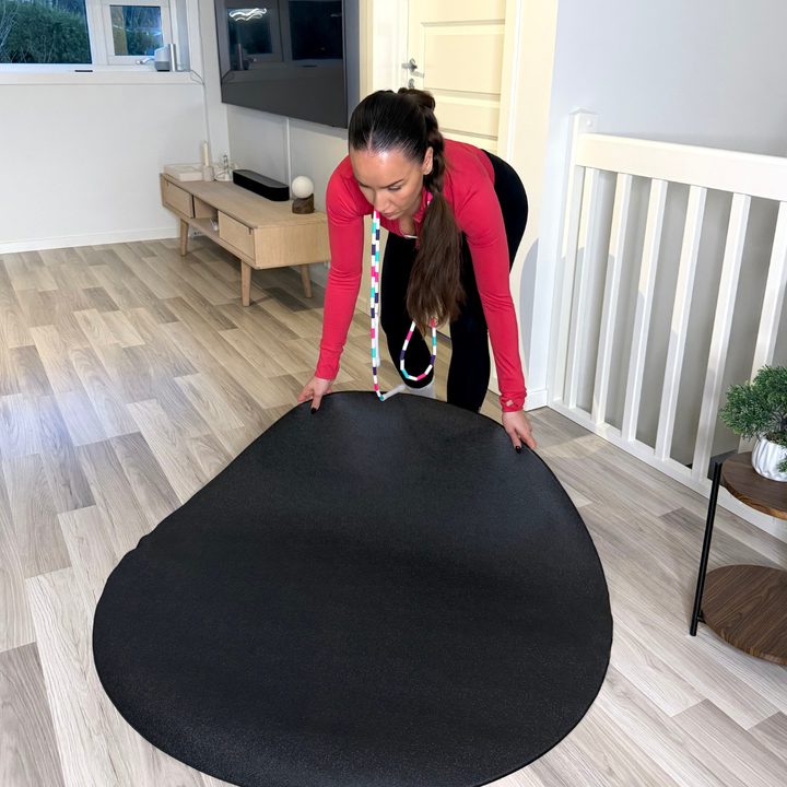 Rund hoppetaumatte 110 cm