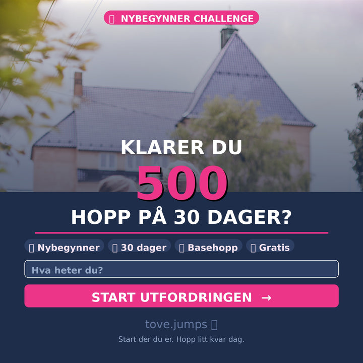 Challenge Barn: Klarer du 500 hopp?