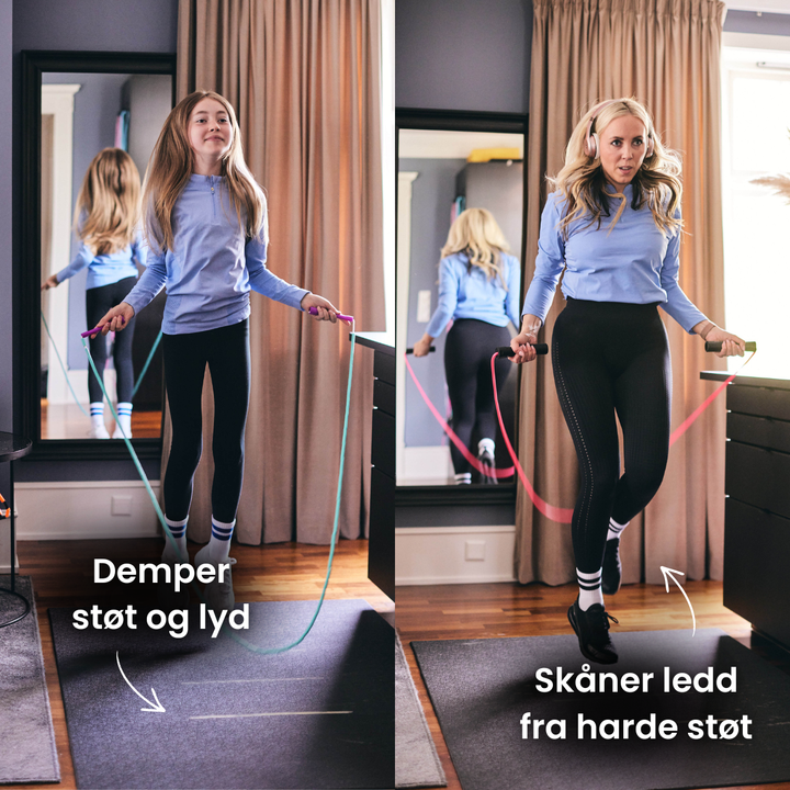 Hoppematte / Hoppetaumatte stor
