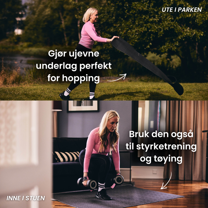 Hoppematte / Hoppetaumatte stor