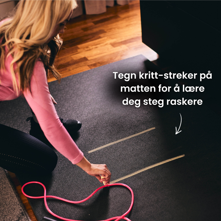 Hoppematte / Hoppetaumatte stor