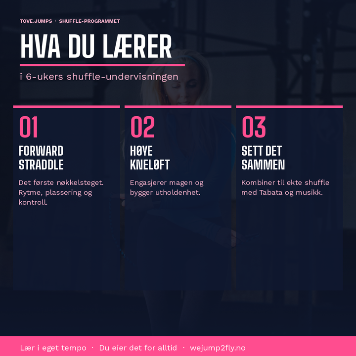 Undervisning: Lær å Shuffle med Hoppetau for nybegynnere