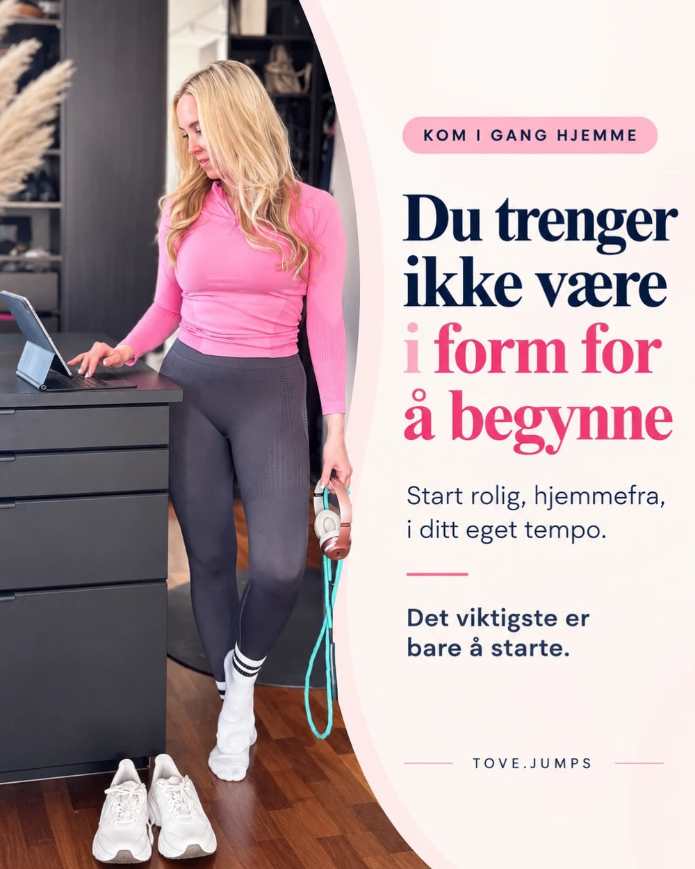 Du trenger ikke vaere i form for aa begynne